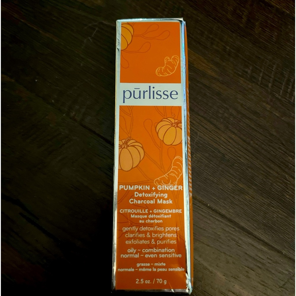 Pūrlisse Pumpkin + Ginger Detoxifying Charcoal Mask 2.5 fl oz - PURBE037